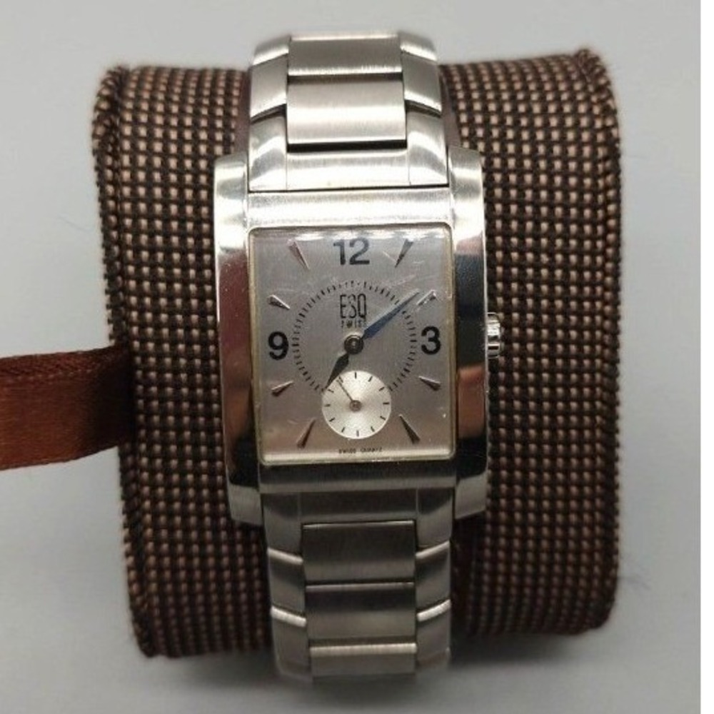 ESQ Swiss Quartz Stainless Steel Watch E5079 OS